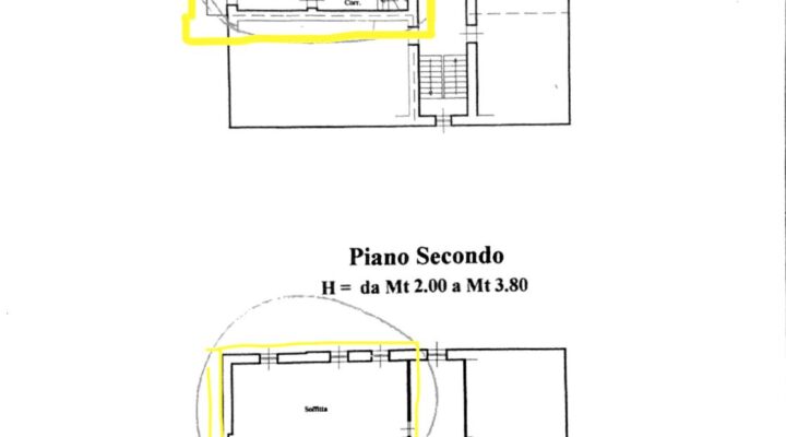 Rif. 705-S Porzione di casa in vendita a Campolongo planimetria 4