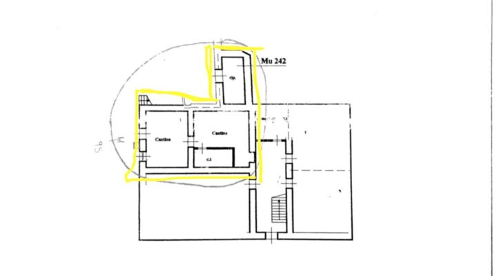 Rif. 705-S Porzione di casa in vendita a Campolongo planimetria 2
