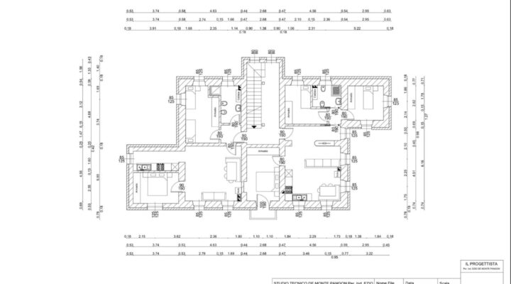 Rif. 731-S a Gera di San Nicolò di Comelico, vendesi appartamenti in costruzione planimetria 2